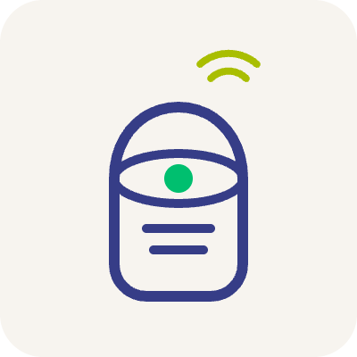 Ícone de assistente virtual